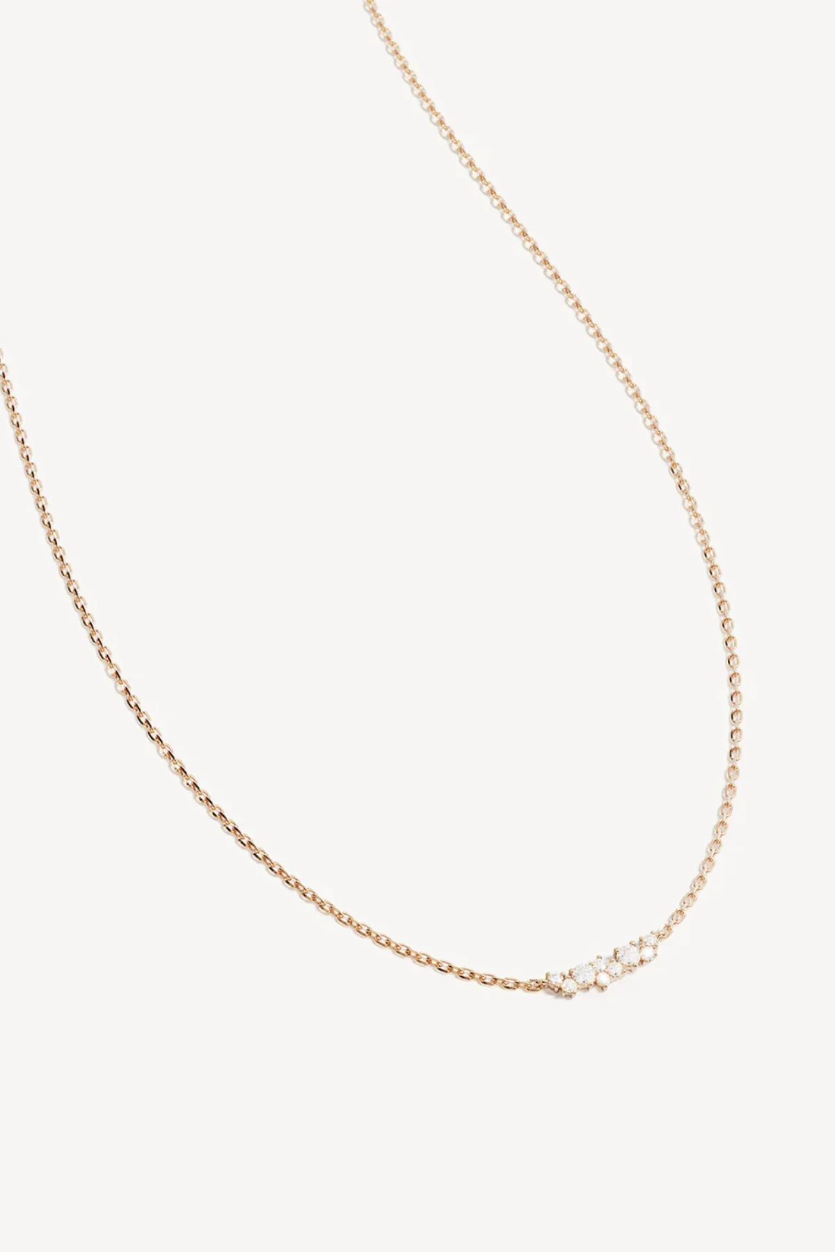 18k Gold Vermeil Crystal Dust Necklace By Charlotte